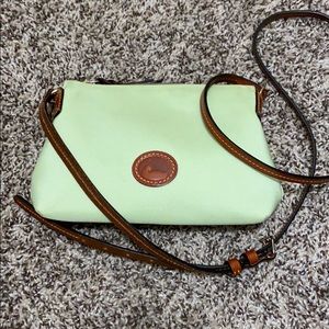 Pastel green shoulder bag